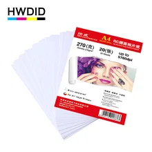 HWDID глянцевая фотобумага 5R 4R 3R A6 A4 печать бумаги для струйных принтеров для семейного фото/фотоальбомы/сертификат