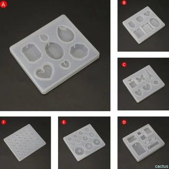 

1 Set Epoxy Resin Silicone Molds, Large Art Resin Molds for Coaster/Ashtray/Flower Pot/Pen Candle Soap Jewelry Holder