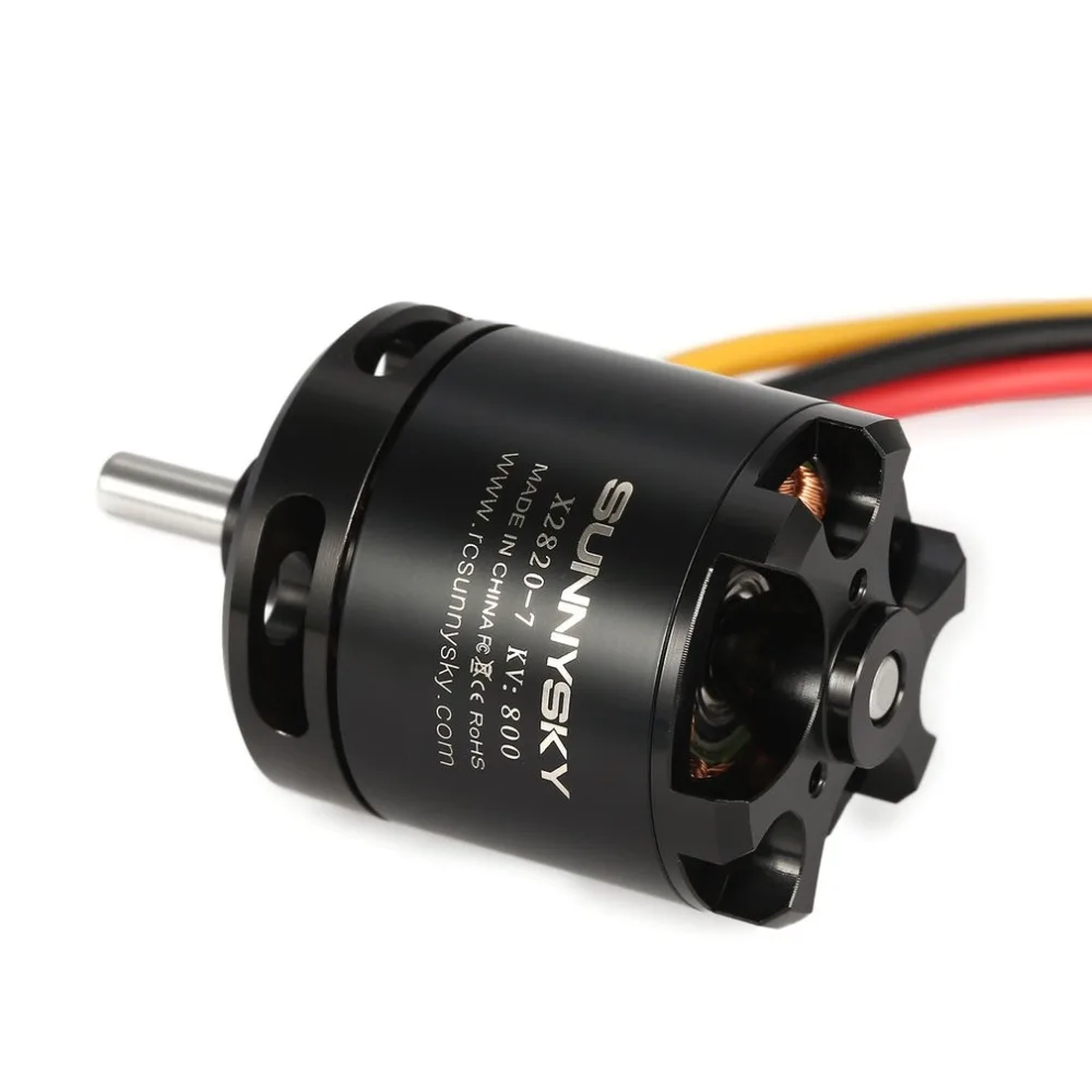 Оригинальный Sunnysky X2820 800KV 920KV 1100KV Outrunner бесщеточный двигатель для 1 5 кг RC аэробный