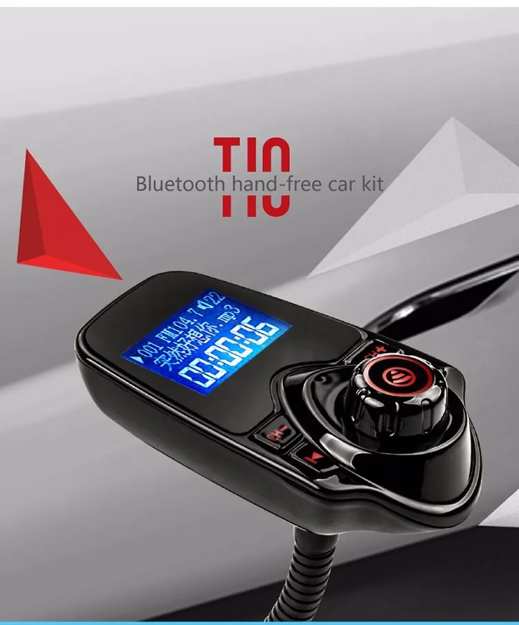 YUANMINGSHI Bluetooth Handsfree автомобильный fm-передатчик MP3 музыкальный плеер USB автомобильный комплект зарядное устройство для смартфонов