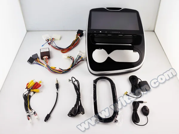 Top 10.1" Android 9.0 Car Multimedia Navigation GPS Radio for Renault Clio 2016 2017 2018 with Greater Viewing Angle IPS Screen 3