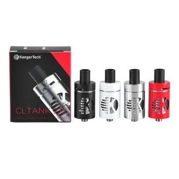

Original Kanger Cltank Atomizer Kit 2ML Top Filling Kangetech Atomizer Compatible TC and VW Mode Huge Vapor Atomizer