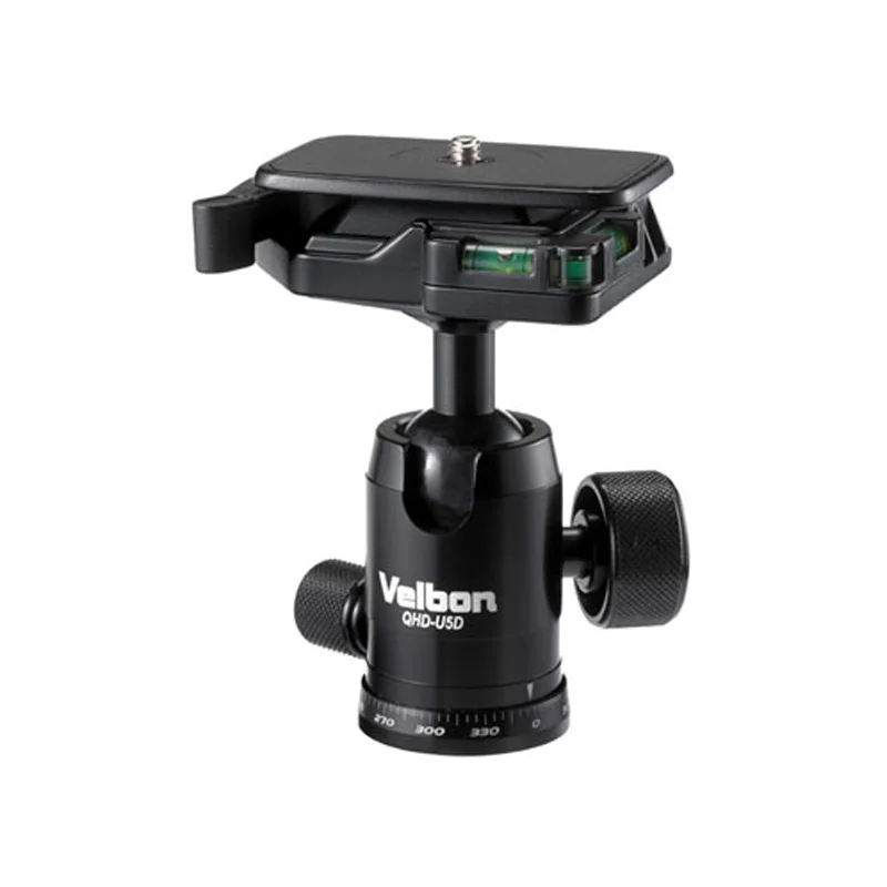 Velbon QHD U5D Aluminum BALL Head with QB 62 QR plate for DSLR Camera