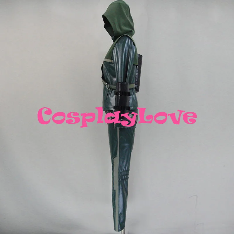 Arrow Oliver Queen Green Arrow Cosplay Costume (4)
