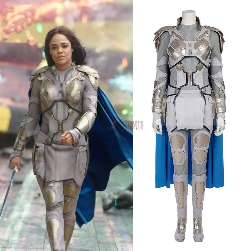 

Athemis movie Thor Ragnarok Valkyrja cosplay Costume custom made High Quality