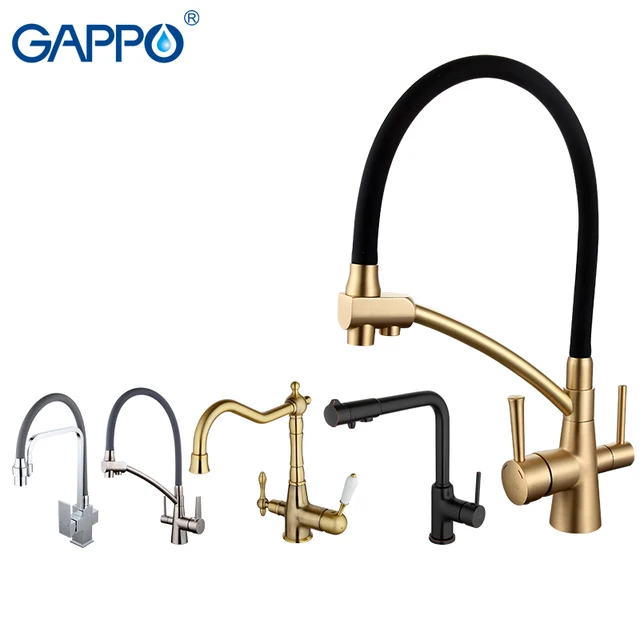 Best Price GAPPO water mixer kitchen sink faucet kitchen mixer tap torneira purified water faucet drinking water tap mixer water taps      