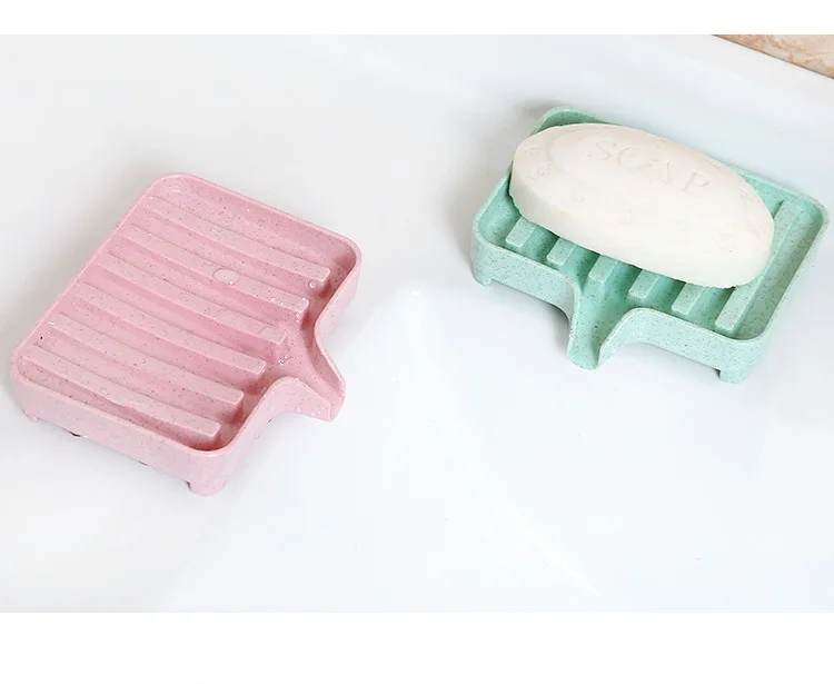 Креативные простые держатели соломенного мыла с канализационными фитингами, формы для ванной комнаты для мыла, губки, губки для мытья посуды, коробка для мыльницы