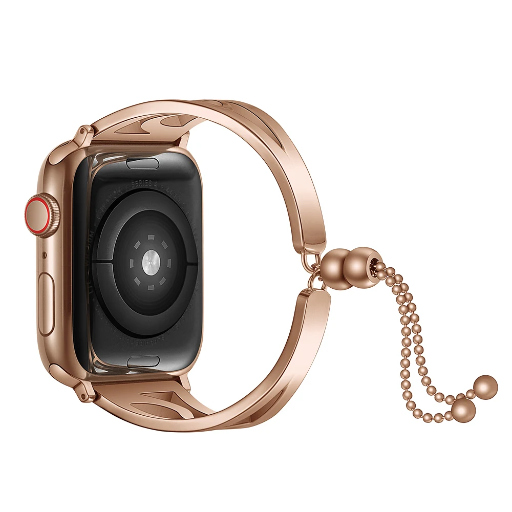 LPWHH Metal Stainless Steel For Apple Watchband S Type Watch Strap Rose Gold Black Silver Fashion Bracelet For Iwatch Strapes LPWHH Metal Stainless Steel For Apple Watchband S Type Watch Strap Rose Gold Black Silver Fashion Bracelet For Iwatch Strapes