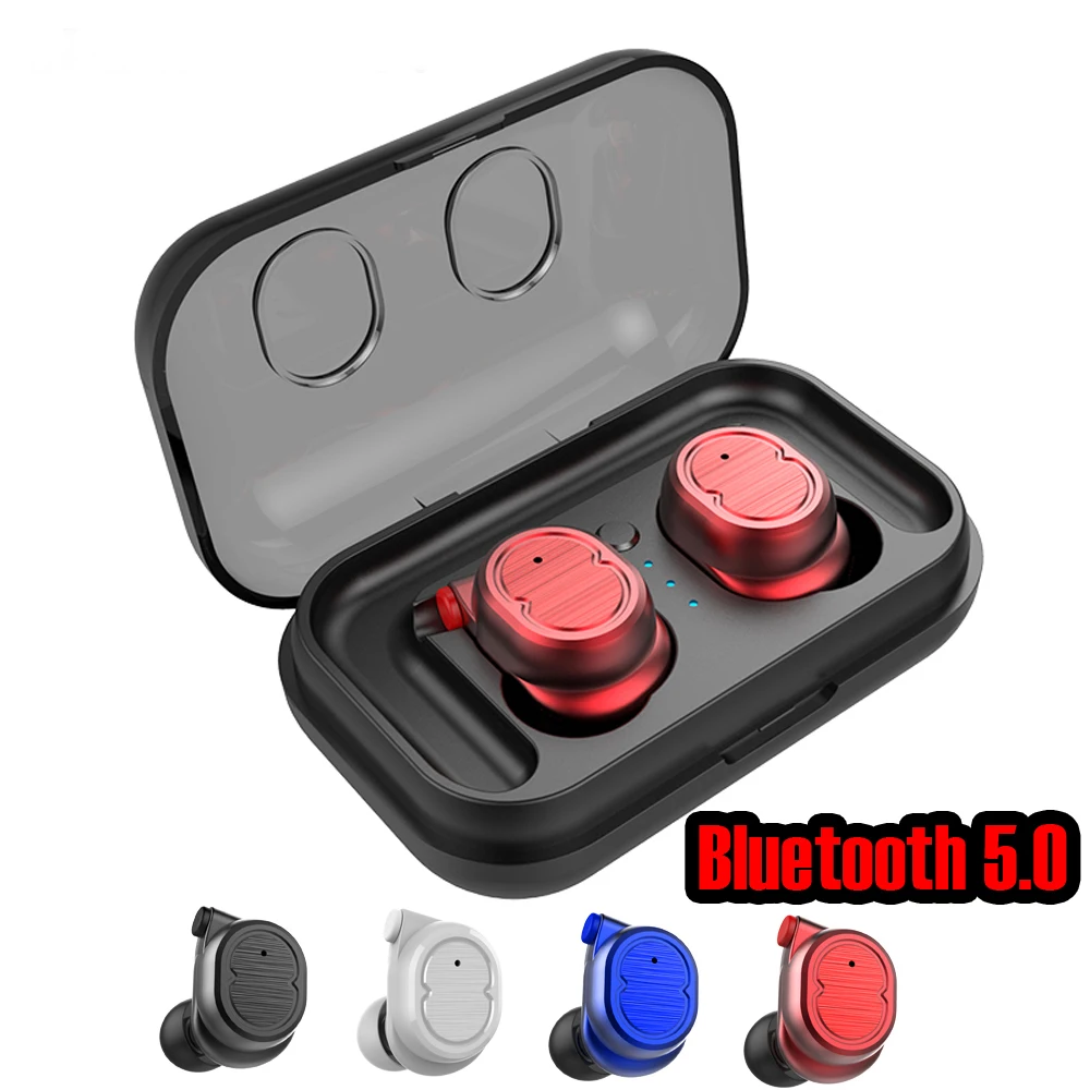 Bluetooth 5 0 настоящие беспроводные наушники гарнитура водонепроницаемый CVC6.0