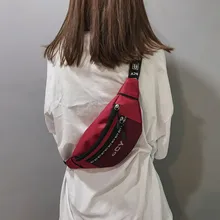 OCARDIAN Сумки на талию для женщин модная нейтральная уличная холщовая сумка на молнии Спортивная нагрудная сумка на талию Прямая поставка M9