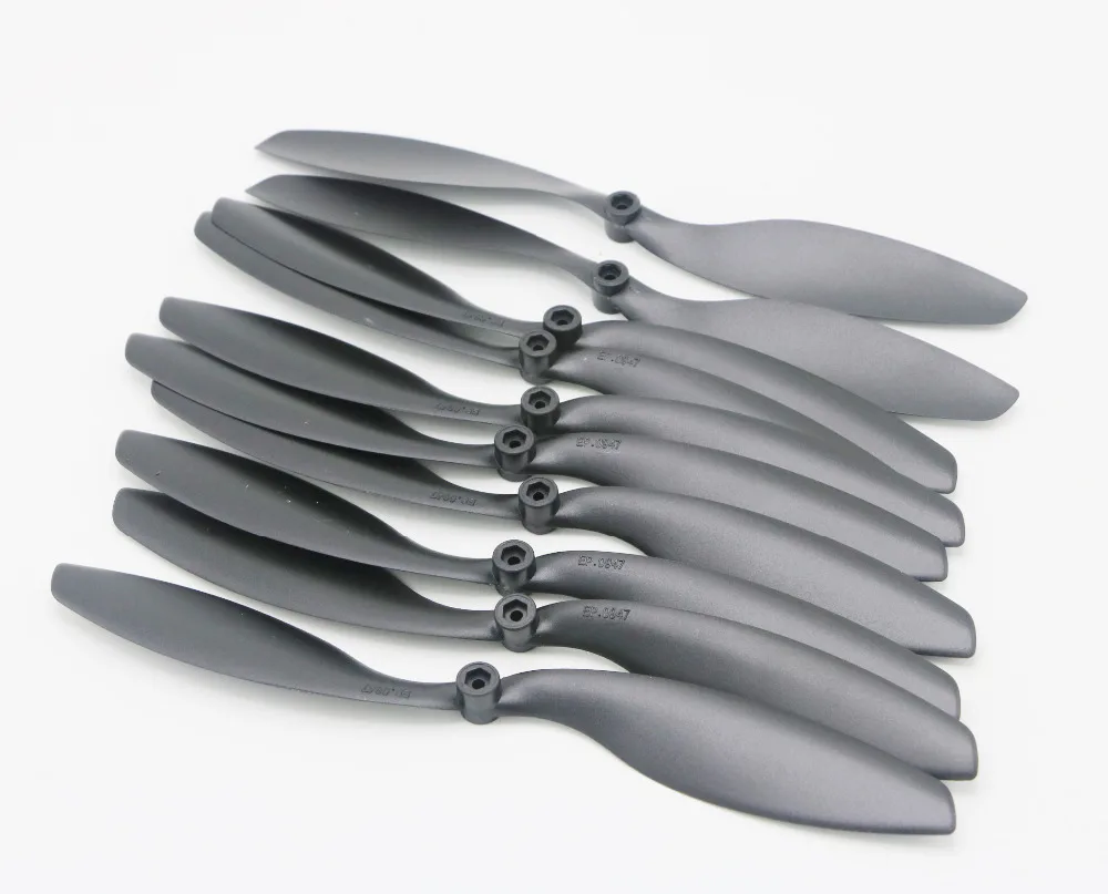10 шт./лот HY propeller 5045/6030/7060/8043/8060/9047/9060/1047/1147 для радиоуправляемого самолета|propeller for