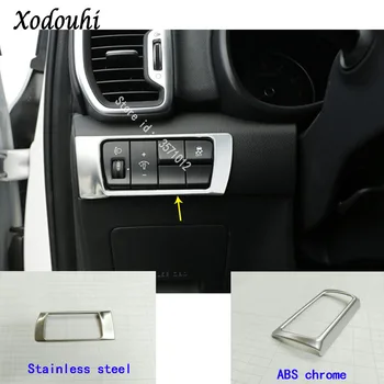

Car detector ABS Chrome/stainless steel front head fog light switch trim frame lamp part for Kia Sportage KX5 2016 2017 2018