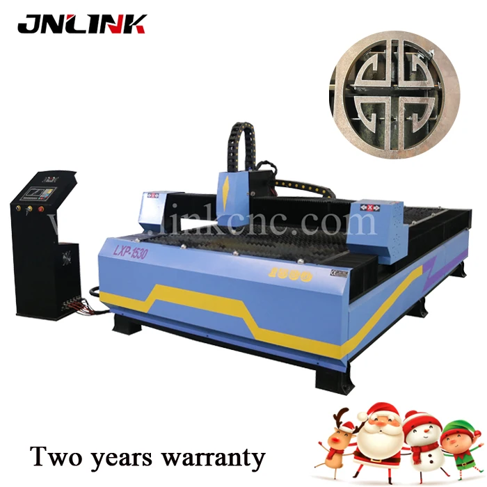 Efficient cnc plasma cutting machine water bed 1530 computer controlled