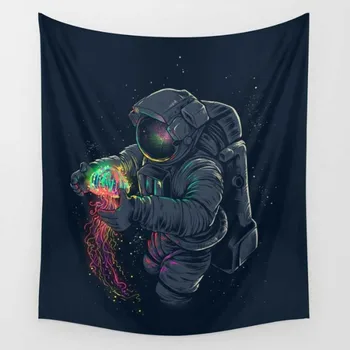 

Astronauts Lion Deer BVirds Snake Jellyfish Tapestry Mandala Tapestries Wall Art Hippie Wall Hanging Bohemian Bedspread Hot Sell