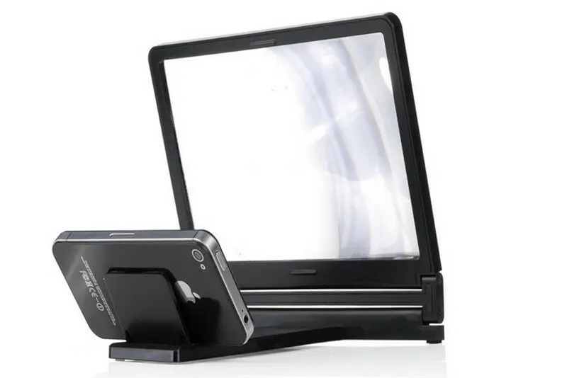 Newest Arrivals 3X Zoom Magnifying Glass Screen Cell Phone Folding HD Amplifier for 3D Movies