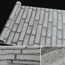 Современные Настенные стикеры водонепроницаемые самоклеящиеся кирпичные каменные стильные 3D обои для детской спальни гостиной фон стикер стены