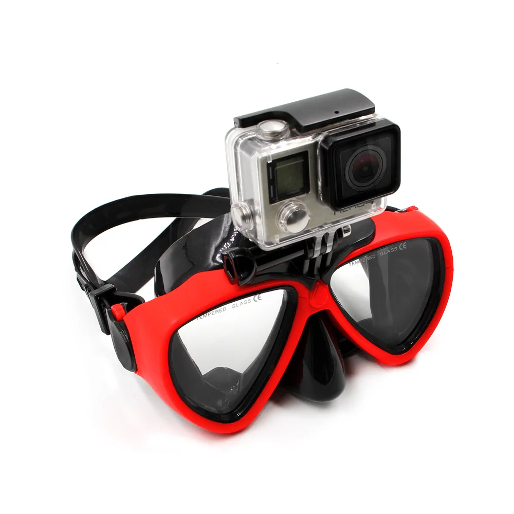 Маска для подводного плавания TELESIN очки маска Go Pro Hero 8 7 6 5 4 Session 3 2 1 OSMO Action SJ4000 Xiaomi