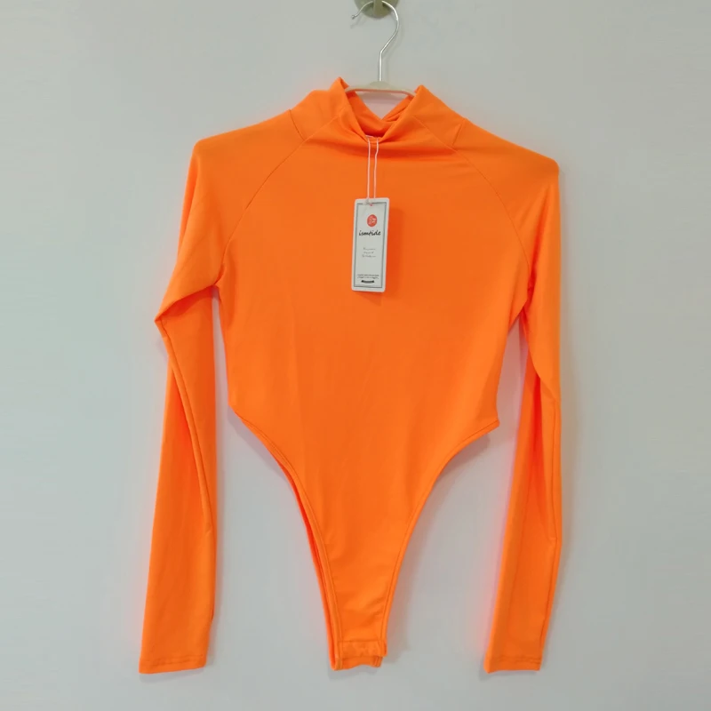 Spring Black Fluorescent Green Turtleneck Long Sleeve Bodysuit Women New Bodycon Rompers Skinny High Cut Out Thong Bodysuits 2XL Spring Black Fluorescent Green Turtleneck Long Sleeve Bodysuit Women New Bodycon Rompers Skinny High Cut Out Thong Bodysuits 2XL