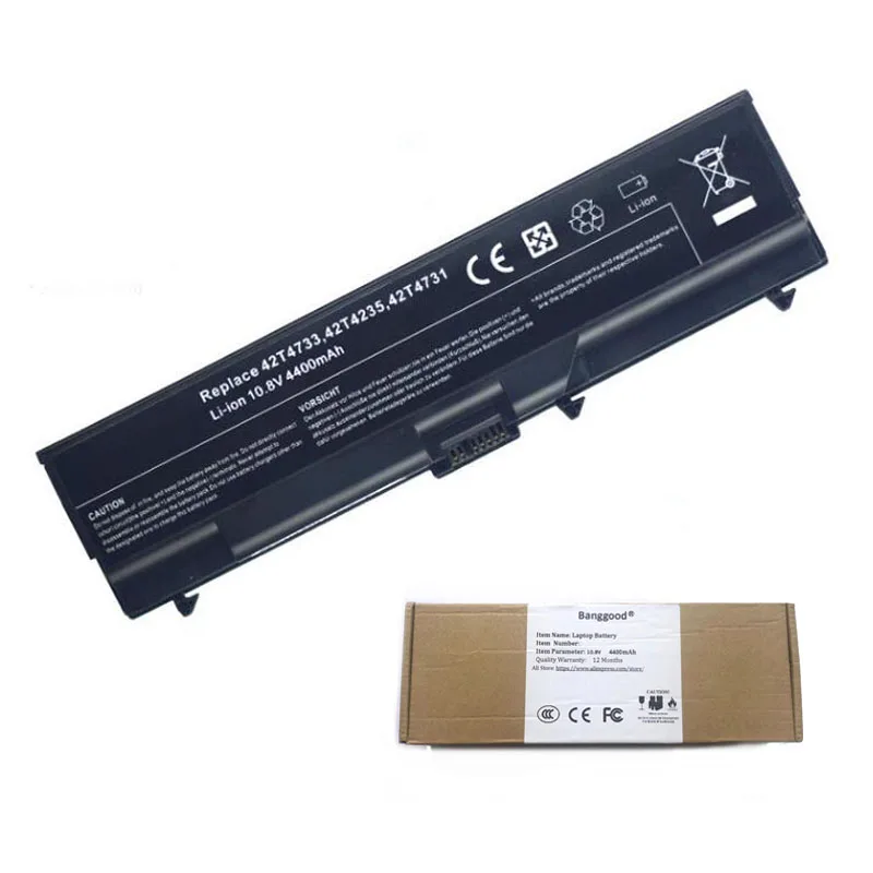 

4400mAh 42T4733 42T4235 42T4731 Laptop Battery for Lenovo Edge 14" E40 E50 Edge 15" E420 E520 L410 L420 L520 SL410K SL410 SL510