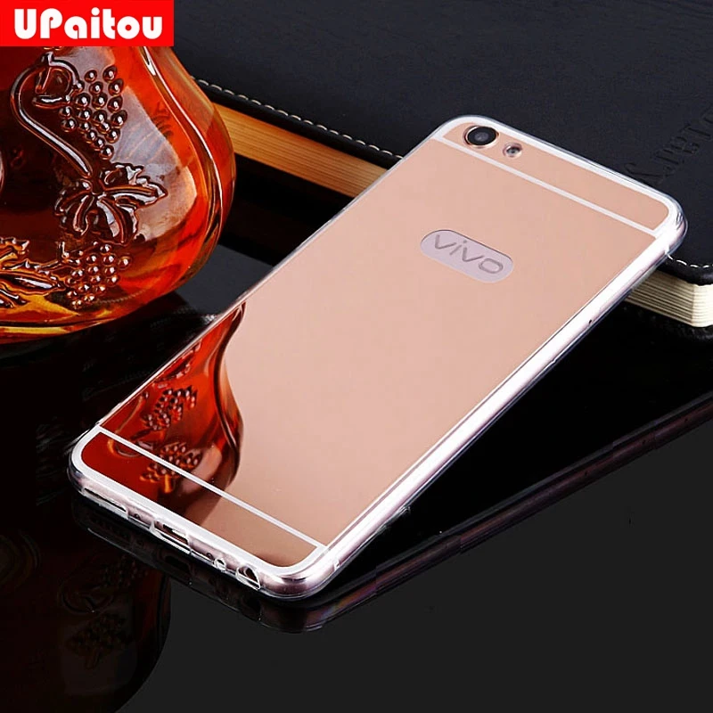 

UPaitou Mirror TPU Case For VIVO Y75 Y79 Y69 Y67 V5 Y31 Y35 Y37 Y51 Y55 XPlay5 X5Max V3 Max X7 X9 X21 X20 V7 Plus XPlay6 Cover