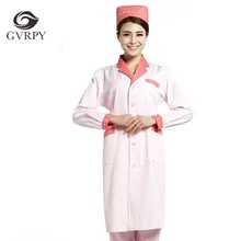 V-образный вырез униформа медсестры с коротким рукавом вышивка медицинская служба больница салон красоты стоматологическая клиника аптека Рабочая куртка