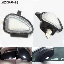 1Pair LED Side Mirror Puddle Lights For VW GTi For Golf MK6 6 MKVI C45 2010 2011 2012 2013 2014 LED Rearview Mirror Puddle Light 2 x turn signal lights under side mirror puddle 6 led lights for vw gti golf mk6 6 mkvi 2010 2014