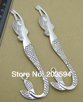 

Wholesale 10Pcs /Lots Mermaid Gift Bookmark With Loop