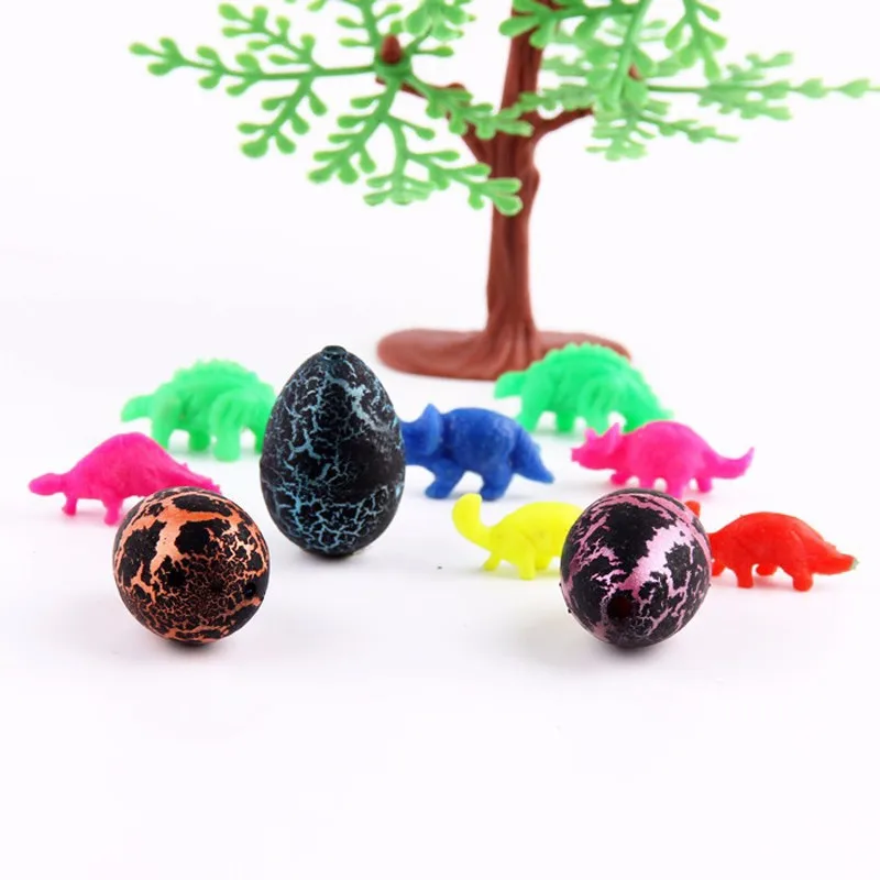 

3 Pcs/Set Magic Hatching Growing Dinosaur Eggs Water Grow For Children Toys Gift 3X2cm happy Easter Eggs