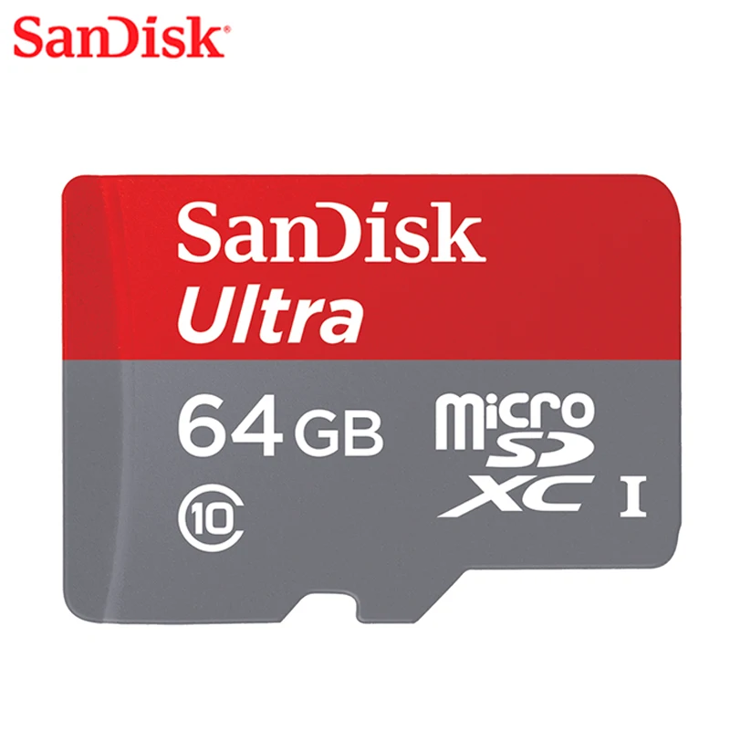 SanDisk Ultra Original memory card 256GB 128GB 64GB SDXC 32GB 16GB SDHC usb flash C10 micro 4
