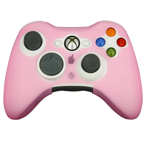 OSTENT Мягкий Силиконовый протектор кожи чехол КРЫШКА ДЛЯ microsoft Xbox 360 игровой контроллер - Цвет: Розовый