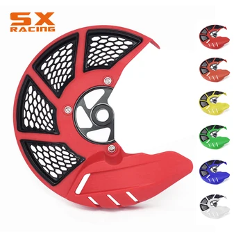 

Motorcycle Front Brake Disc Rotor Guard Cover Protector For HONDA CR125R CR250R CRF250X CRF450R CRF450X CRF250R 2004-2020