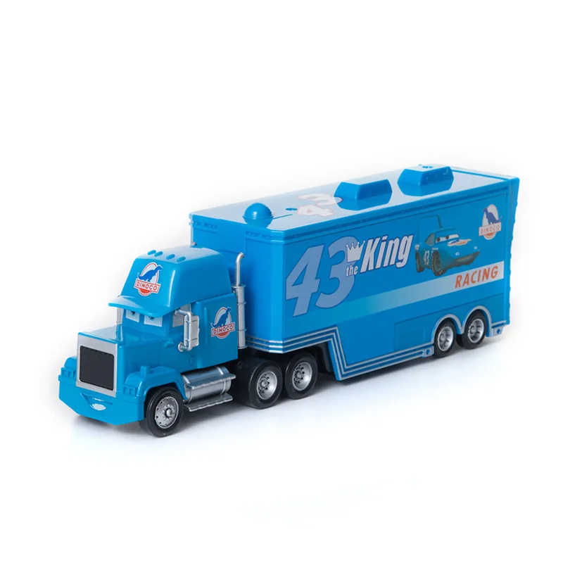 Disney Pixar Cars 2 3 Toys Chick Hicks Truck Lightning McQueen Jackson Storm Mack Uncle 1:55 Diecast Model Car Toy Kids Gift