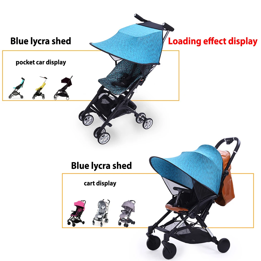 Универсальный тканевый солнцезащитный чехол для детского автокресла, аксессуары для детской корзины