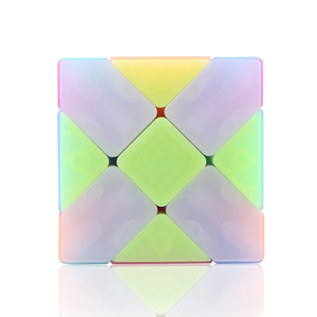 Qiyi Fisher волшебный куб головоломка магические Кубики-пазлы ранняя развивающая игрушка для детей куб-желе цвет