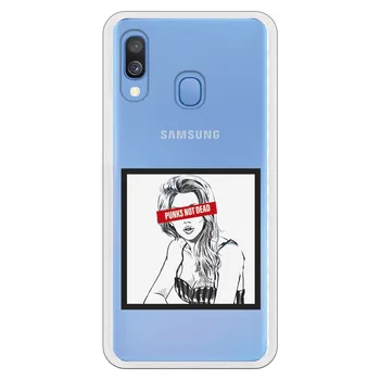

Stand case costume drawing Punks Not Dead WP002 for Samsung Galaxy A20E