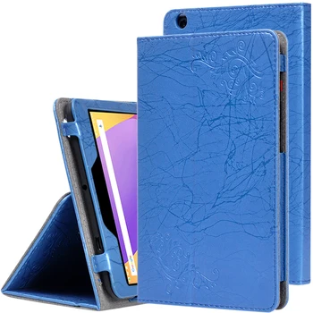 

Book Flip Print Flower Pattern PU Leather Case Cover with Stand for Chuwi Hi9 Pro 8.4 inch Tablet + Stylus Pen