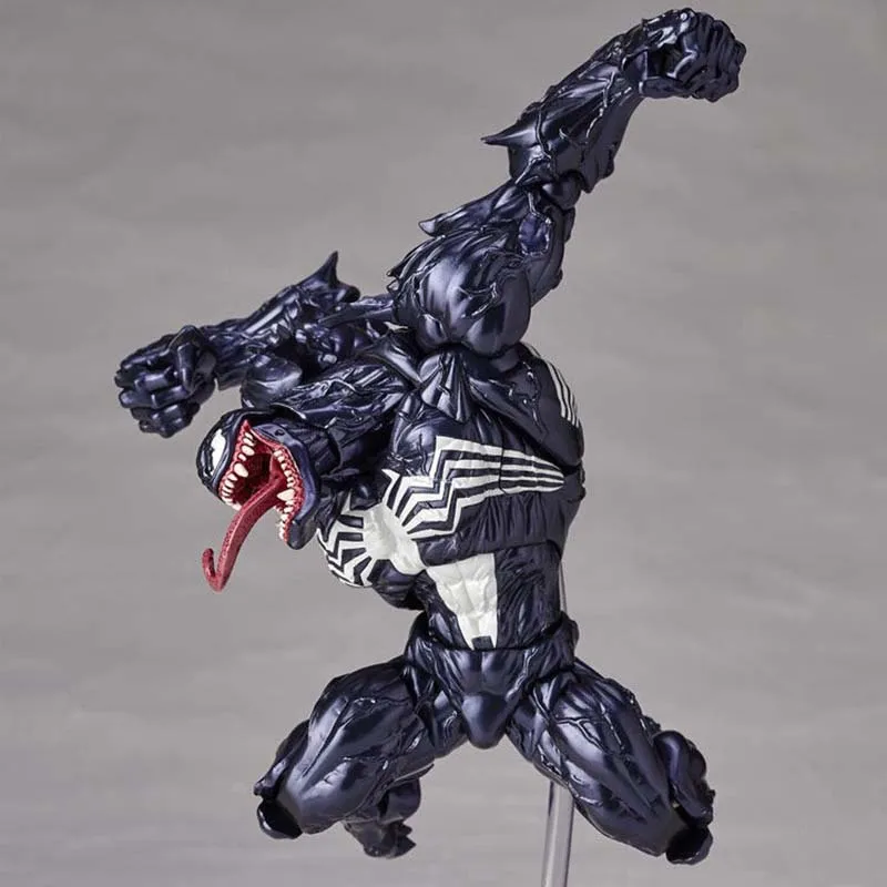 Venom amecomi супер герой yamguchi № 003 фигурку для тинейджеров Revoltech Brinquedos Figurals Коллекция Модель игрушки для детей