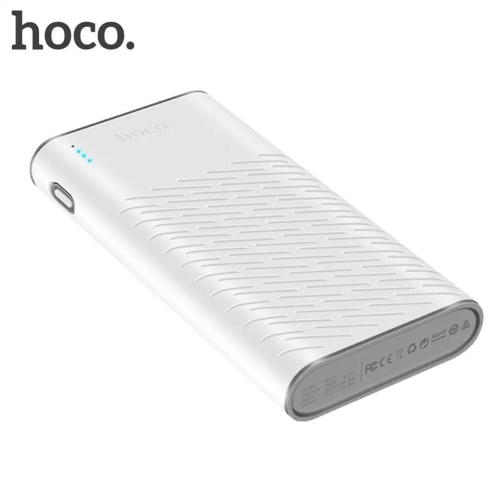 Беспроводное зарядное устройство HOCO B31A power bank 30000 мАч Портативный 18650 powerbank для телефона быстрый заряд power bank зарядное устройство, внешняя батарея Батарея пакет для Iphone
