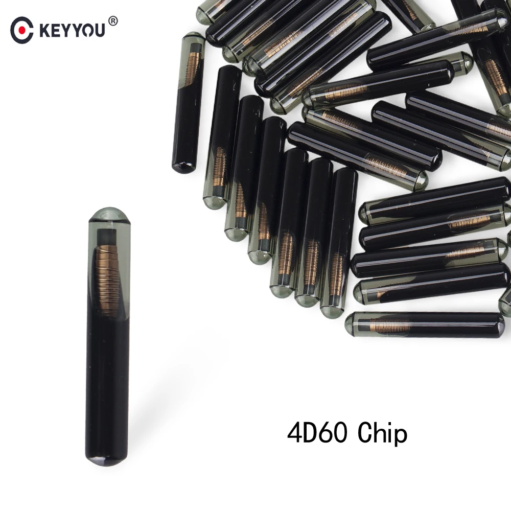 Новый транспондер KEYYOU 10X 4D60 Стекло чипа ID60 углеродное стекло для Ford Connect Fiesta Ka Mondeo