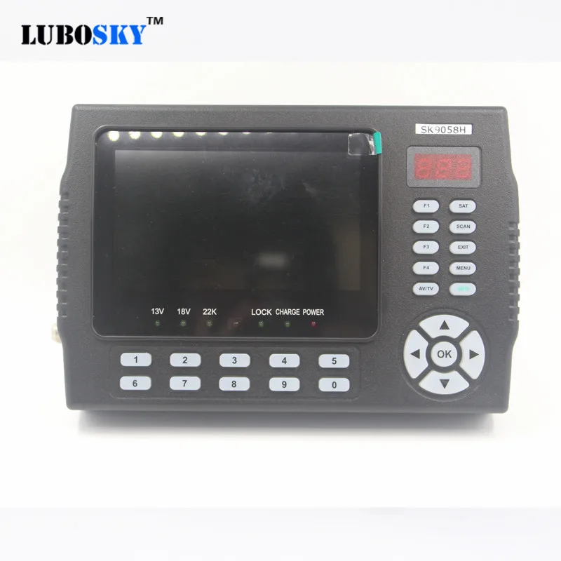 Sat Finder Портативный HD 4 3 дюймовый ЖК экран цифровой спутниковый finder подсветка