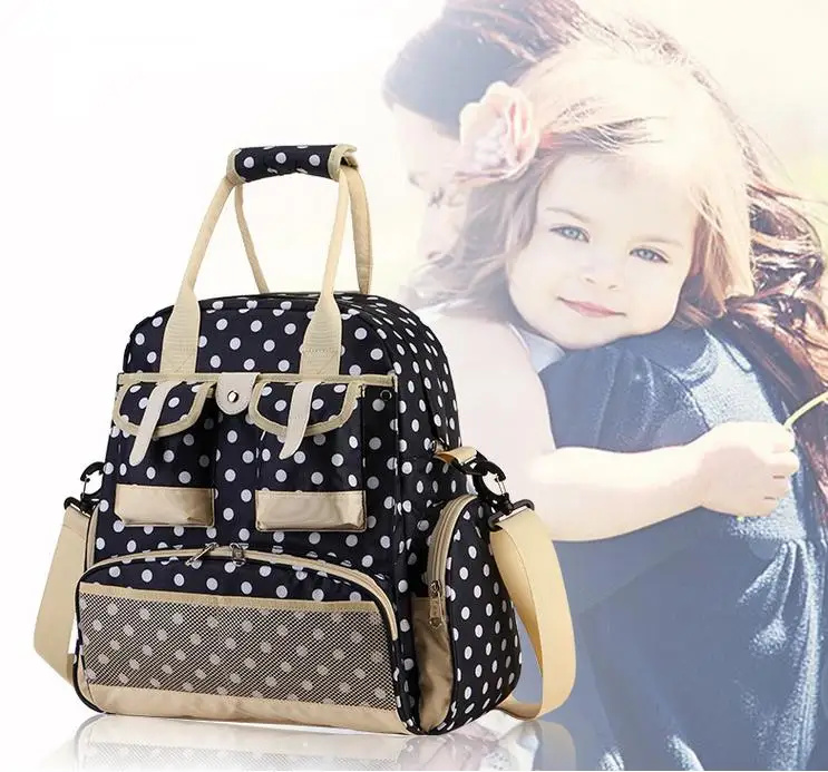 New Arrival Elegant Baby Diaper Backpacks Nappy Bags Multifunctional