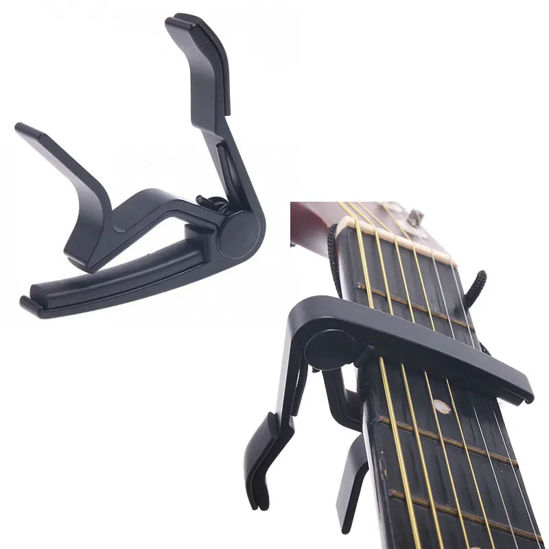 

New MA-10 Acoustic Guitar Capo Aluminum Alloy Original Quick Clip Atmospheric Appearance Three Color Optional Guitar Accessories