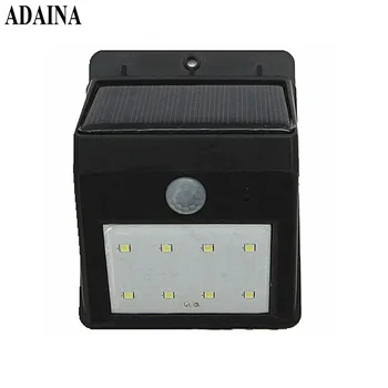 

IP 65 Waterproof Sensor Solar LEDs Wall Porch Light Mordern Outdoor Lighting 10 LED Lights Decoration Garden Induction Lamp