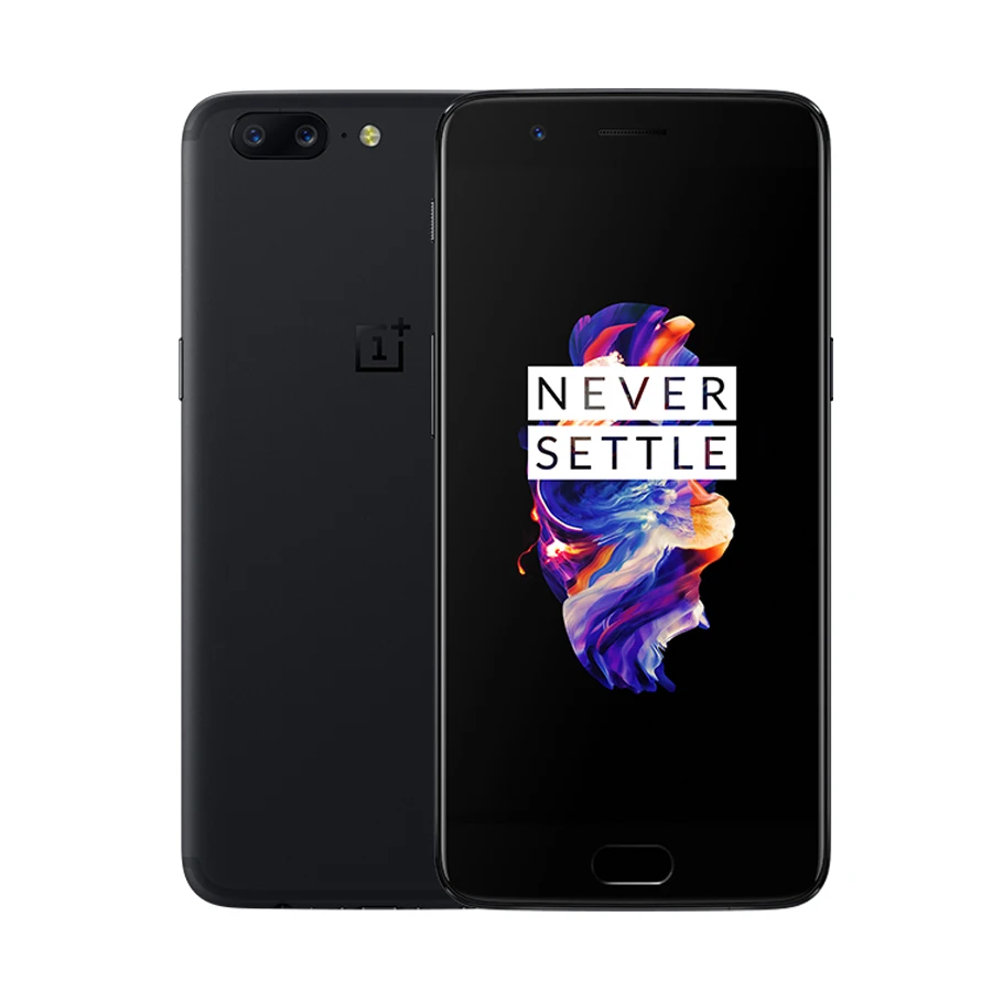 Oneplus 5 Snapdragon 835 Octa Core 6/8 ГБ Оперативная память 64/128 ГБ Встроенная память 5," FHD две 16MP NFC отпечатков пальцев 3300 мАч смартфон