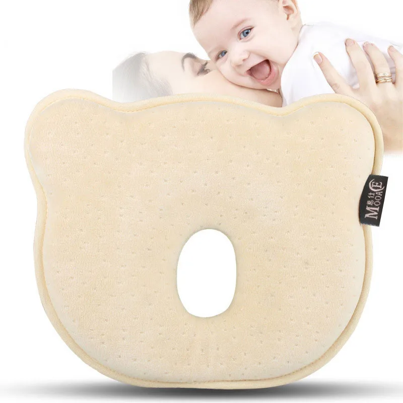 Buy Cute Bear Shape Pillow Baby Memory Foam Pillows