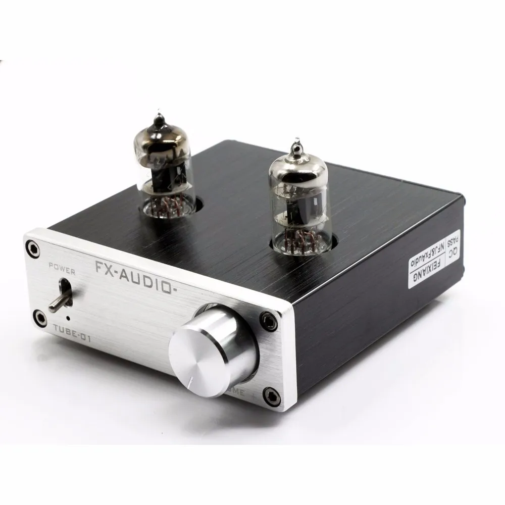 FX-AUDIO трубка-01 DC12V 1A желчный предусилитель 6J1/января 5654 Вт ламповый усилитель HIFI аудио предусилитель