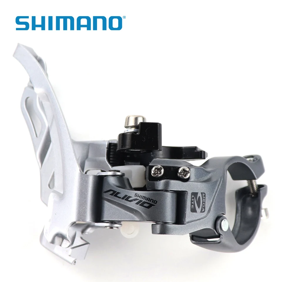 Shimano Alivio FD-M4000-DS6 أسفل-سوينغ الجبهة Derailleur 3x9 ثانية MTB ملحقات الدراجة دراجة دراجة جبلية أجزاء
