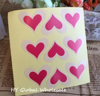 90Pcslot Red Romatic Heart Shape Kraft Paper Seal Sticker For Handmade Products New Year Gift Package Label huismerk kopen in de aanbieding 90Pcslot Red Romatic Heart Shape Kraft Paper Seal Sticker For Handmade Products New Year Gift Package Label huismerk kopen in de aanbieding