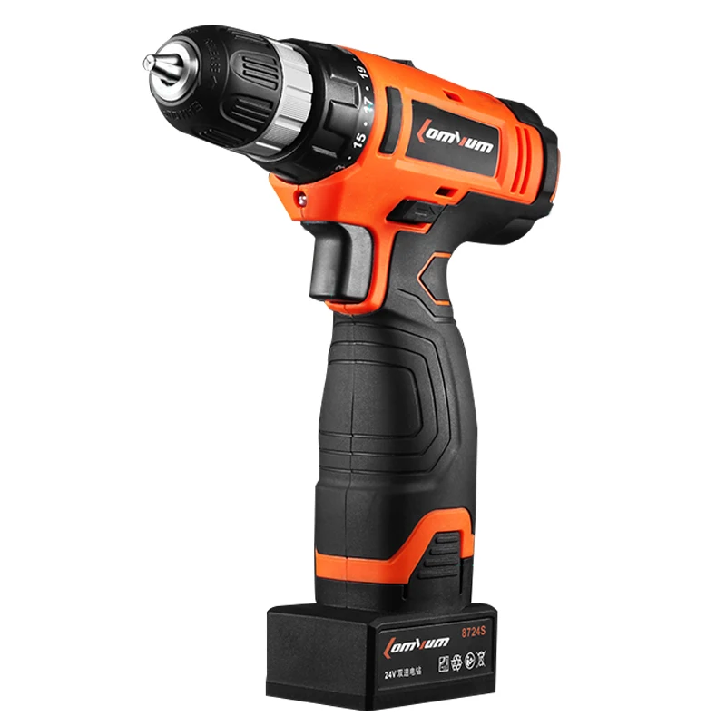

12V 16V 24V Cordless Drill Rechargeable Accumulator Battery Electric Drill Screwdriver Power Tool Herramientas Mini Drill