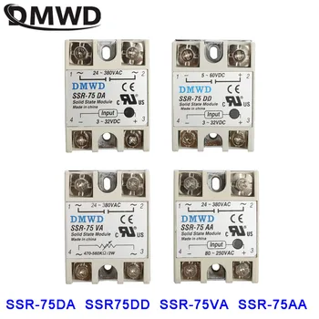 

SSR-75 75A DMWD VA DA Industrial Solid State Relay Module AA SSR DD